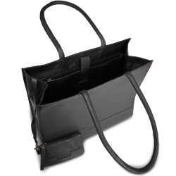 Muud Bina XL V&auml;ska - L&auml;der, Svart