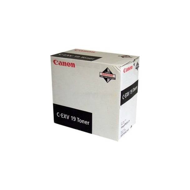 Canon C-EXV 19 BK 0397B002 svart toner, original