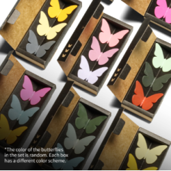 Qualy Butterfly Magnet, Mix