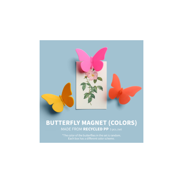 Qualy Butterfly Magnet, Mix