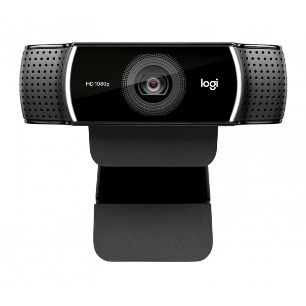 Logitech C922 Pro Stream Webcam, Black