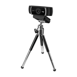 Logitech C922 Pro Stream Webcam - Svart