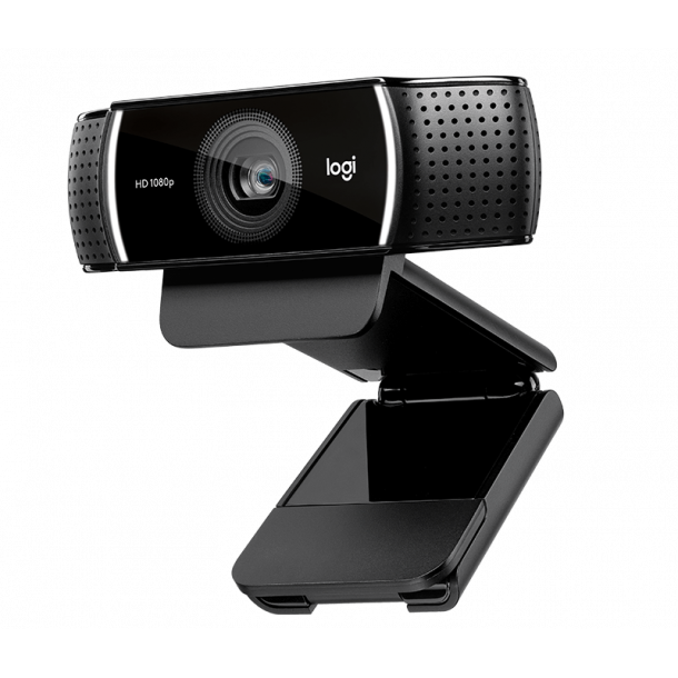 Logitech C922 Pro Stream Webcam - Svart