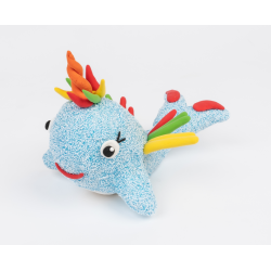 Creative Kids Foam Clay modellera skum - Fisk, 63g