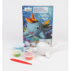 Creative Kids Foam Clay modellera skum - Fisk, 63g