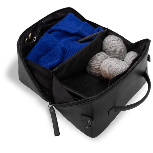 Muud Cleo Midi V&auml;ska - L&auml;der, Svart