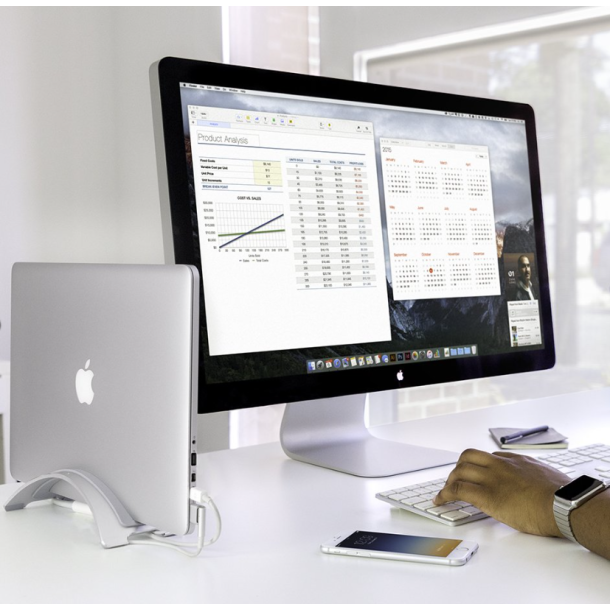 Twelve South BookArc MacBook St&auml;ll - Vertikal Laptophllare