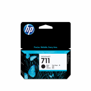 HP ink cartridge 711 - CZ129A black 38 ml, original