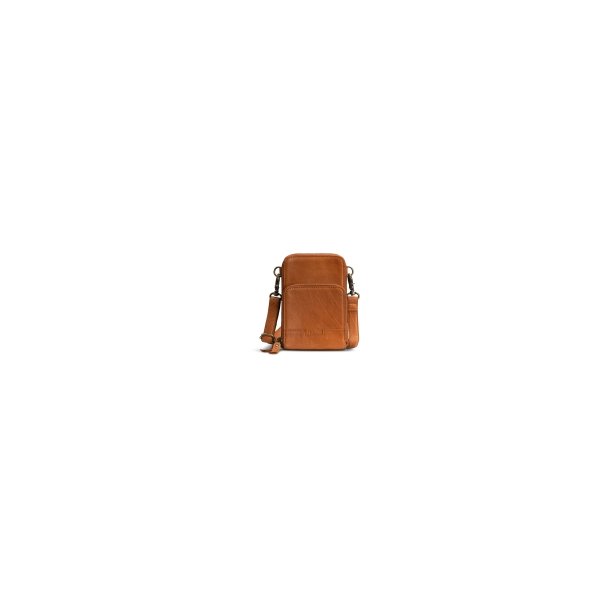 muud Dafna, crossbody bag, leather, whisky