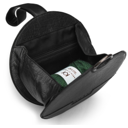 Muud Demi Bumbag - L&auml;der, Svart