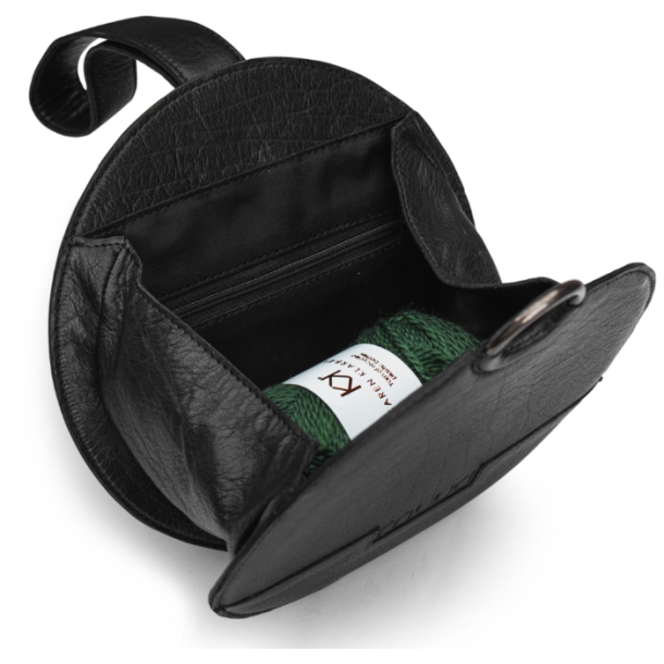 Muud Demi Bumbag - L&auml;der, Svart