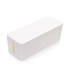 Kabelskjuler - 40,5 x 15,5 x 13,5 cm, hvid (stor)