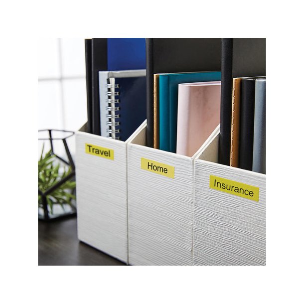 DYMO Tape D1 (45808) 19 mm (7 m) - svart/gul