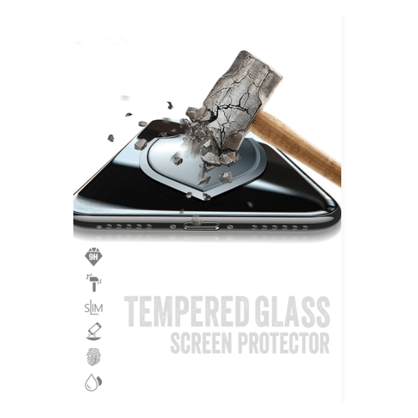 Skrmbeskyttelse (9H glas) - iPhone 12 Pro Max 6.7" m. Privacy, sort (6D curved/full)