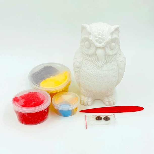 Creative Kids Foam Clay modellera skum - Uggla, 63g