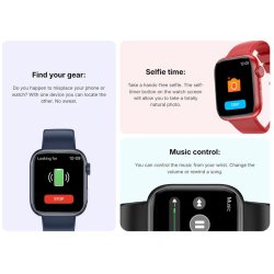 Forever IGo 3 JW-500 Smartwatch fr Barn - Svart