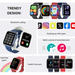 Forever IGo 3 JW-500 Smartwatch til Brn - Hvid