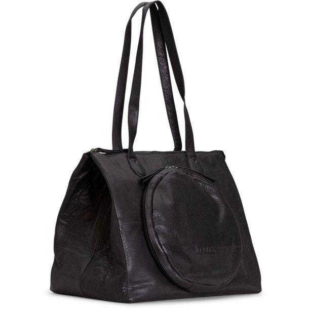 Muud Fro Shopper f&ouml;r Broderi-F&ouml;rvaring - L&auml;der, Svart