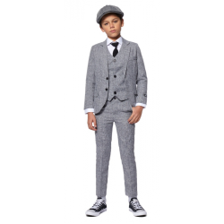Suitmeister Boys 20's Gangster Grey