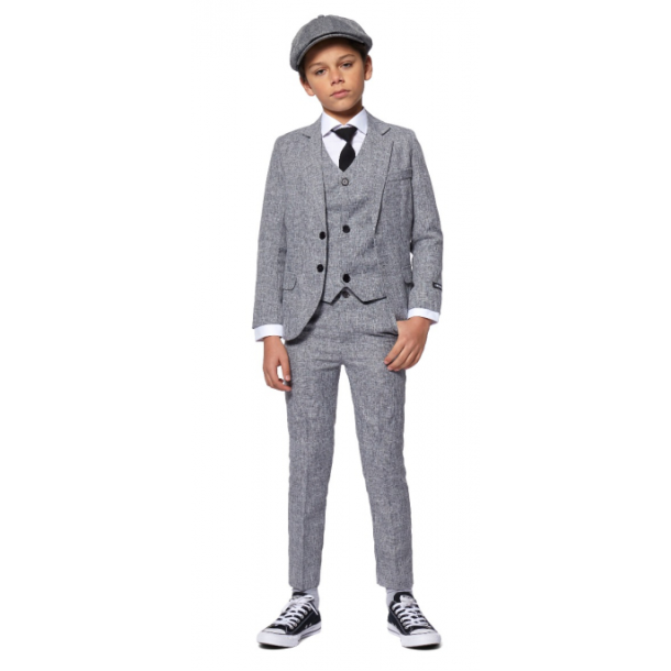 Suitmeister Boys 20's Gangster Grey