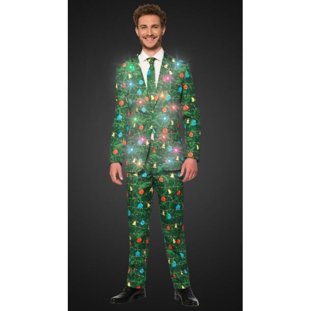 Suitmeister - Julgr&ouml;n Tr&auml;d - Lysa upp