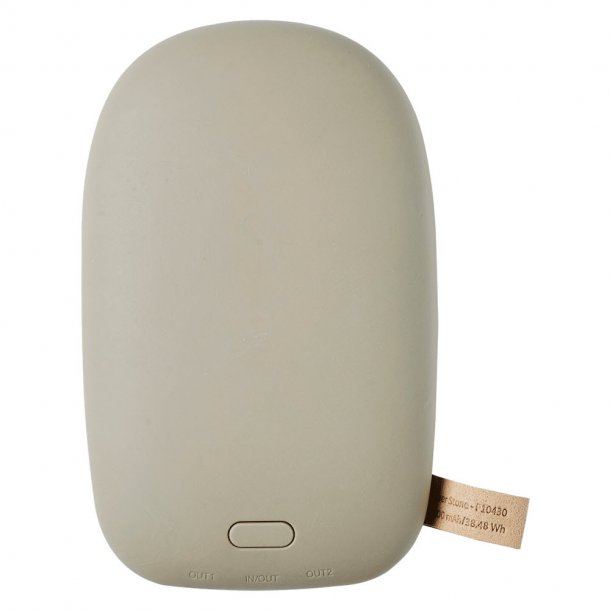GreyLime Power Stone II 10400 mAh Powerbank - USB-C &amp; USB-A (Beige)