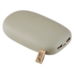 GreyLime Power Stone II 10400 mAh Powerbank - USB-C &amp; USB-A (Beige)