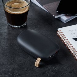 GreyLime Power Stone II 10400 mAh Powerbank - USB-C &amp; USB-A (Svart)