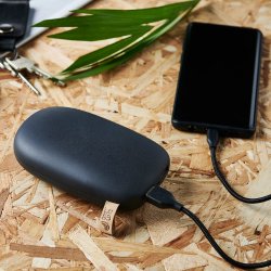 GreyLime Power Stone II 10400 mAh Powerbank - USB-C &amp; USB-A (Svart)