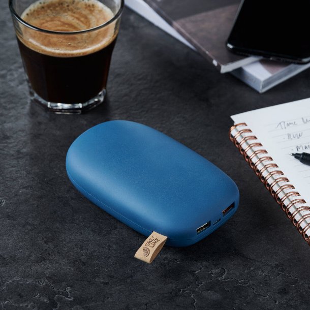 GreyLime Power Stone II 10400 mAh Powerbank - USB-C &amp; USB-A (Bl)