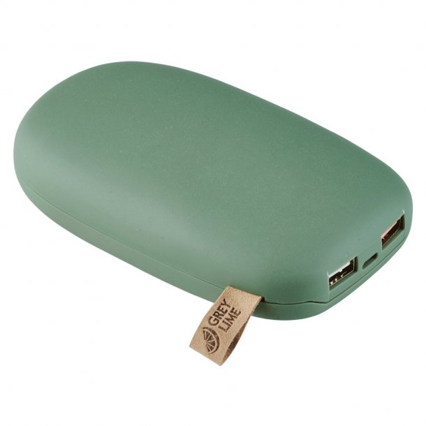 GreyLime Power Stone II 10400 mAh Powerbank - USB-C &amp; USB-A (Gr&ouml;n)