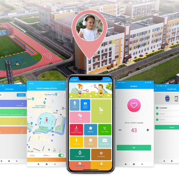 Forever Look Me! 3 KW-520 4G &amp; GPS Smartwatch til Brn - Pink