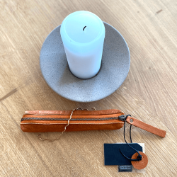 Muud Hee Etui f&ouml;r Virknlar/Pennfodral - L&auml;der, Whisky