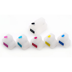 Kompatibel refill patronset HP 363 C8721 - C8775, 6-f&auml;rgad