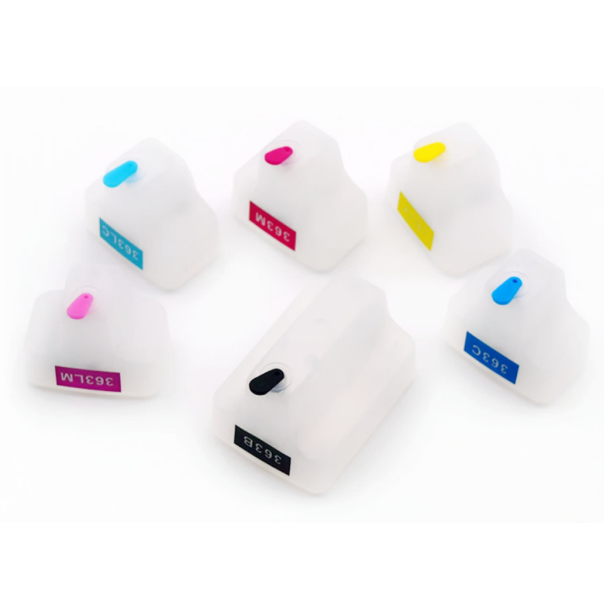 HP 363 Refillst, 6 farvet C8721 / C8771 / C8772 / C8773 / C8774 / C8775