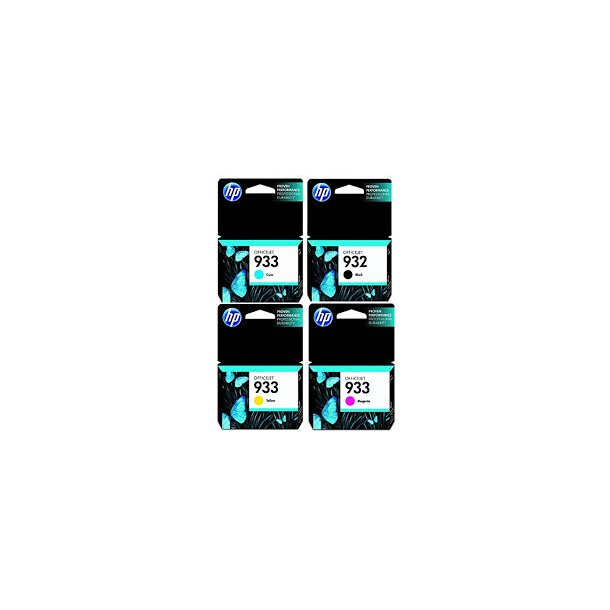 HP 932 / 933 XL combo pack 4 stk Original blckpatron ( 69,5 ml)