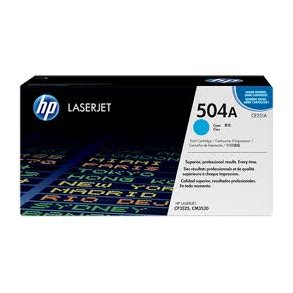 HP toner 504A - CE251A cyan 7000 pages, original