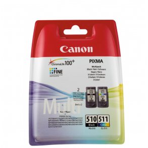 Canon PG-545 / CL-546 XL Combo Pack 2 pcs Ink Cartridge + 50 pcs. photo  paper 10*15 - 8286B007 Original - BK/C 28 ml - Ink cartridges - Pixojet  Ink, toner and accessories