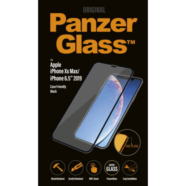 PanzerGlass iPhone Xs Max/XI Max - black (Case Friendly)