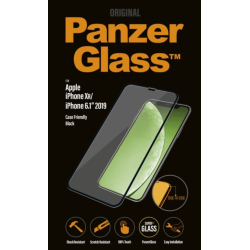 PanzerGlass sk&auml;rmskydd iPhone XR/11R - svart, Case Friendly
