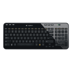 Logitech K360 Trdl&ouml;st Tangentbord - Svart