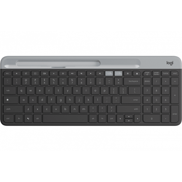 Logitech K580 Slim Multi-Device trdlst tastatur, Graphite 