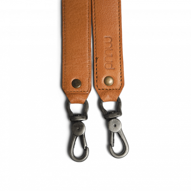 Muud Hudson XL Axelrem - L&auml;der, Whisky (70 cm)