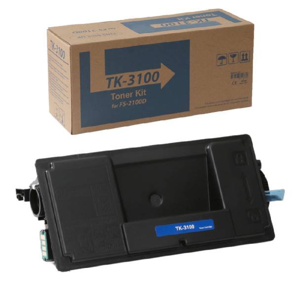 Kyocera TK-3100 BK Original lasertoner (12500 sidor)