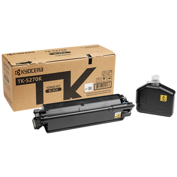 Kyocera TK-5270 BK Original lasertoner (8000 sidor)