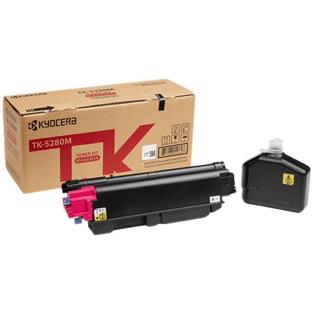 Kyocera TK-5280 M lasertoner - 1T02TWBNL0 Original - Magenta 11000 sider