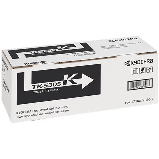 Kyocera TK-5305 BK Original lasertoner (12000 sidor)