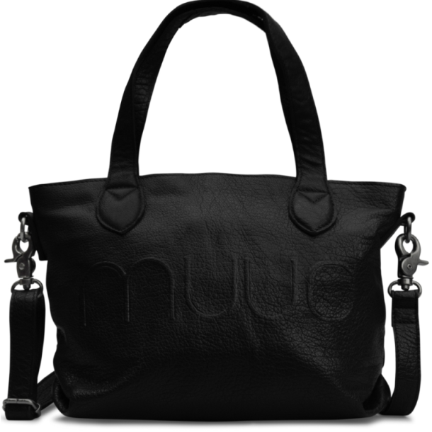 muud Laura mini taske, lder, sort