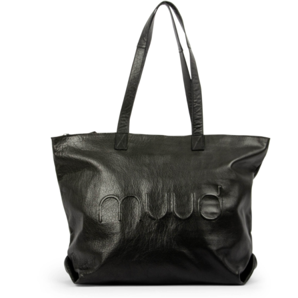 muud Laura bag, leather, black