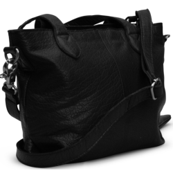 Muud Laura Mini V&auml;ska - L&auml;der, Svart